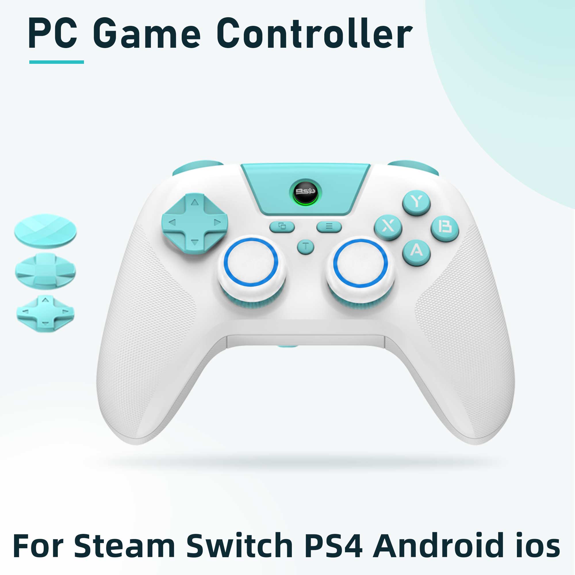 Pc Gaming Emulator - Wireless PC Game Controller with Dual
