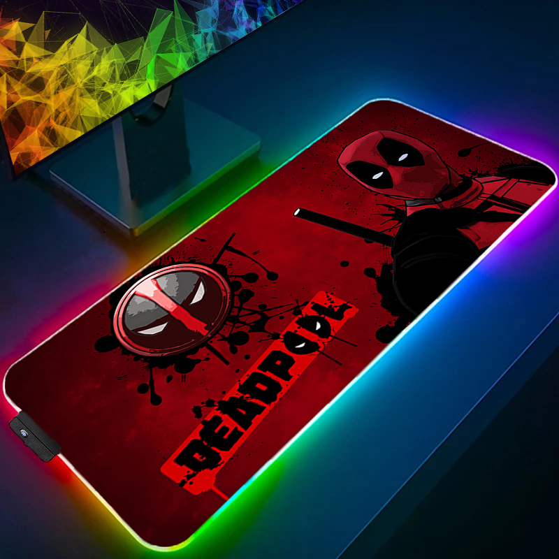 Pc Gaming Jumbo - LED Mouse Pad Gaming Backlight Lock