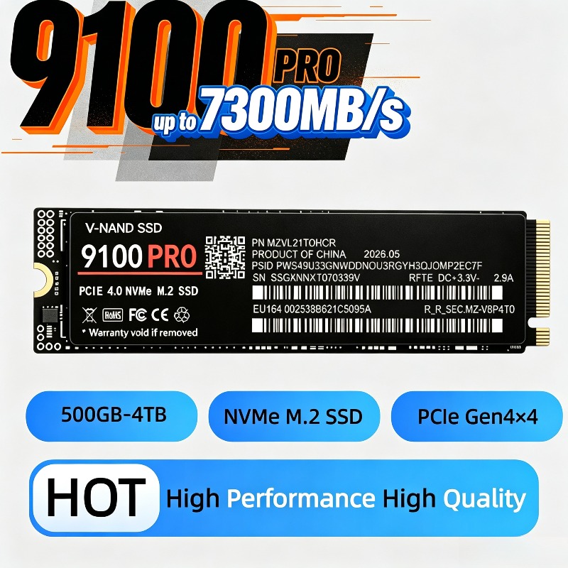 Pc Gaming News - 2026 New Genuine 9100 PRO M.2