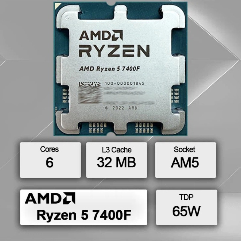 R5 7400F Gaming CPU for RGB Bu - đánh giá và giá Pc Gaming Ddr5