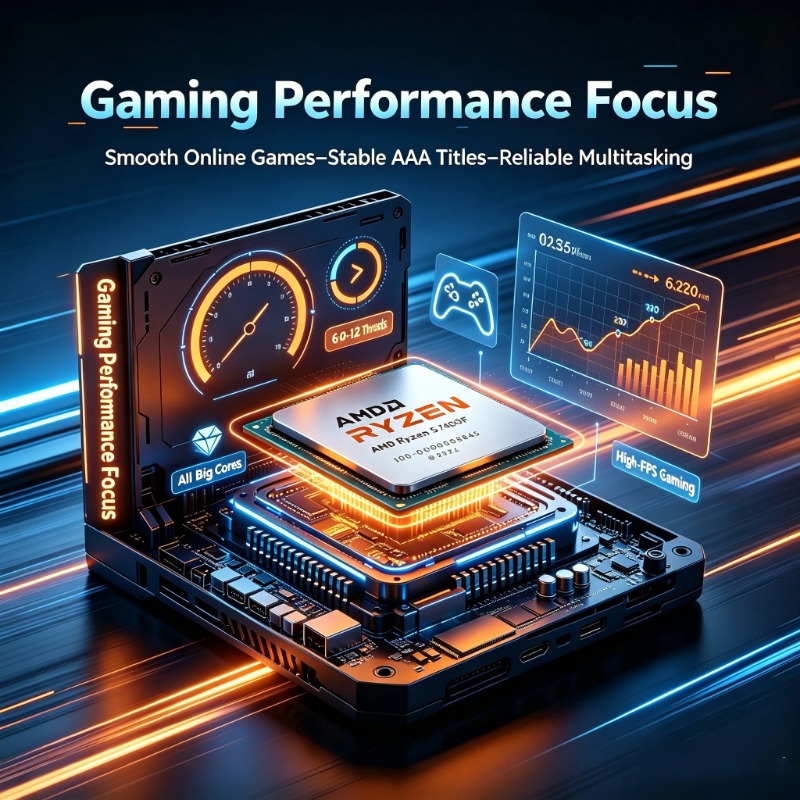 R5 7400F Gaming CPU for RGB Bu - đánh giá và giá Pc Gaming Ddr5
