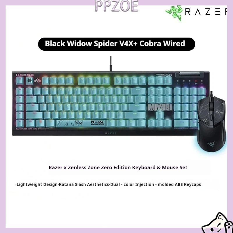 Razer BlackWidow V4 x Zenless  - đánh giá và giá Pc Gaming Uk