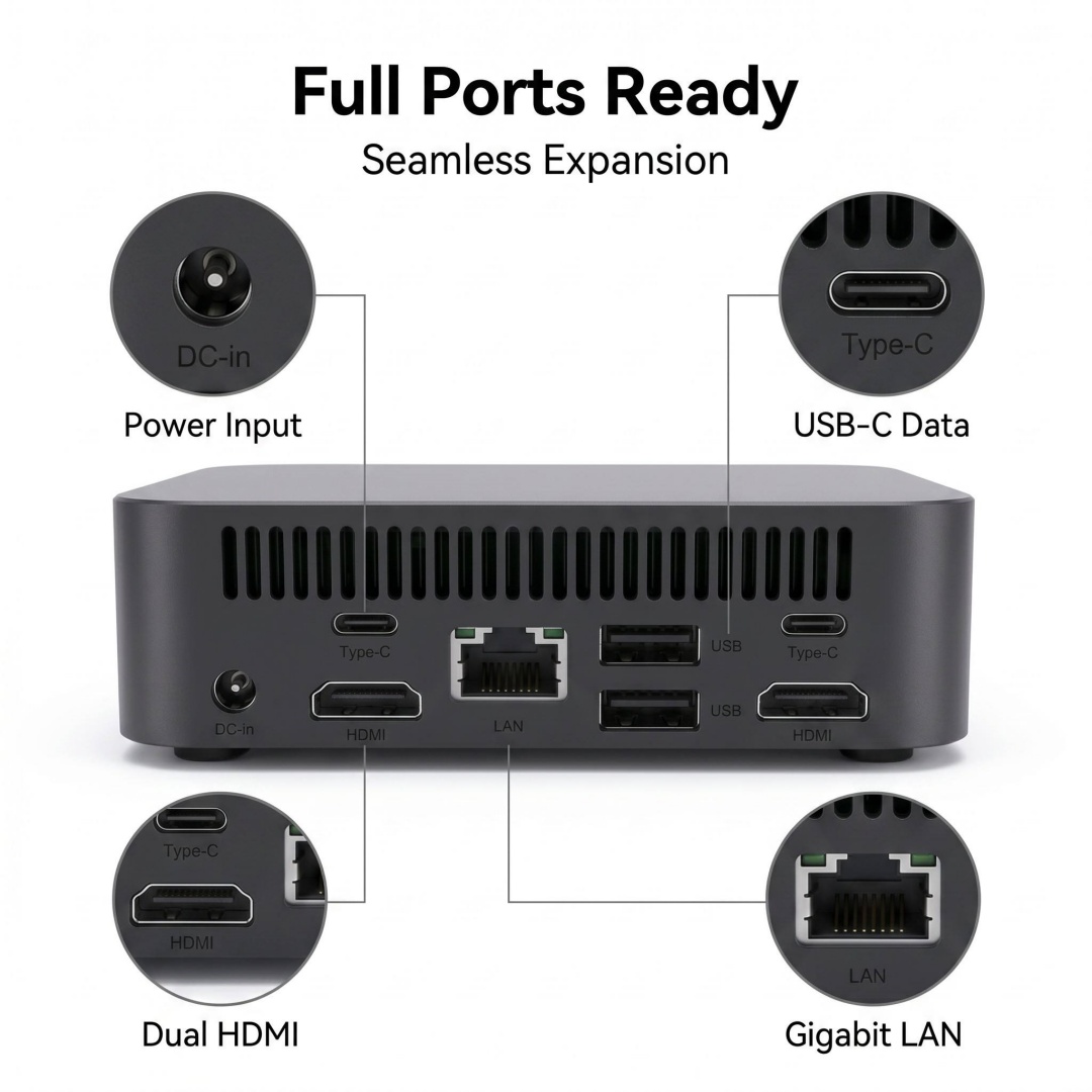 Optimal Mini PC Intel N150 Win - đánh giá và giá Pc Gaming Optimization