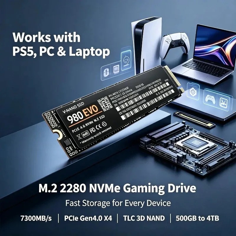 New 980 EVO TLC 3D NAND M.2 22 - đánh giá và giá Pc Gaming News