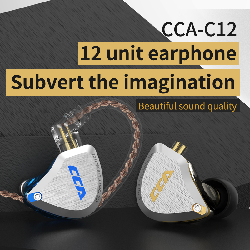 CCA C12 5BA + 1DD Lai Treo Tai - đánh giá và giá Pc Gaming Y Monitor