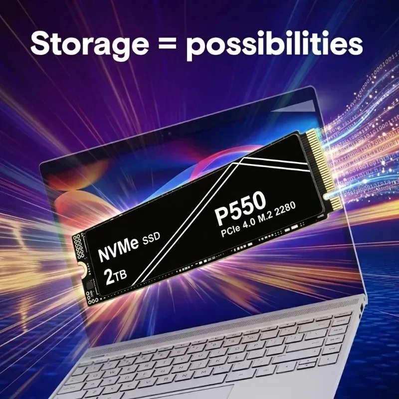 New P550 SSD 1TB-4TB NVMe PCIe - đánh giá và giá Pc Gaming News