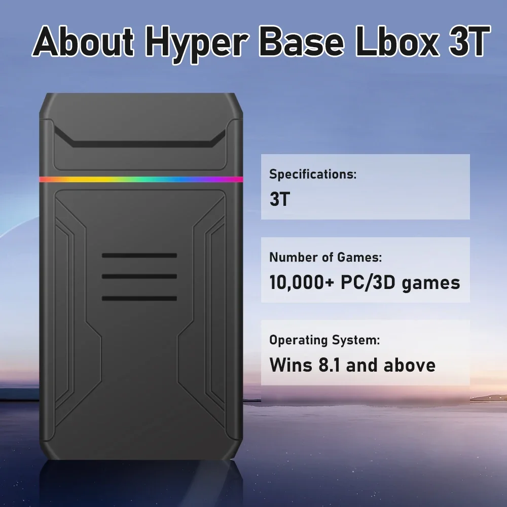 3TB Launchbox Portable Gaming  - đánh giá và giá Pc Gaming Emulator