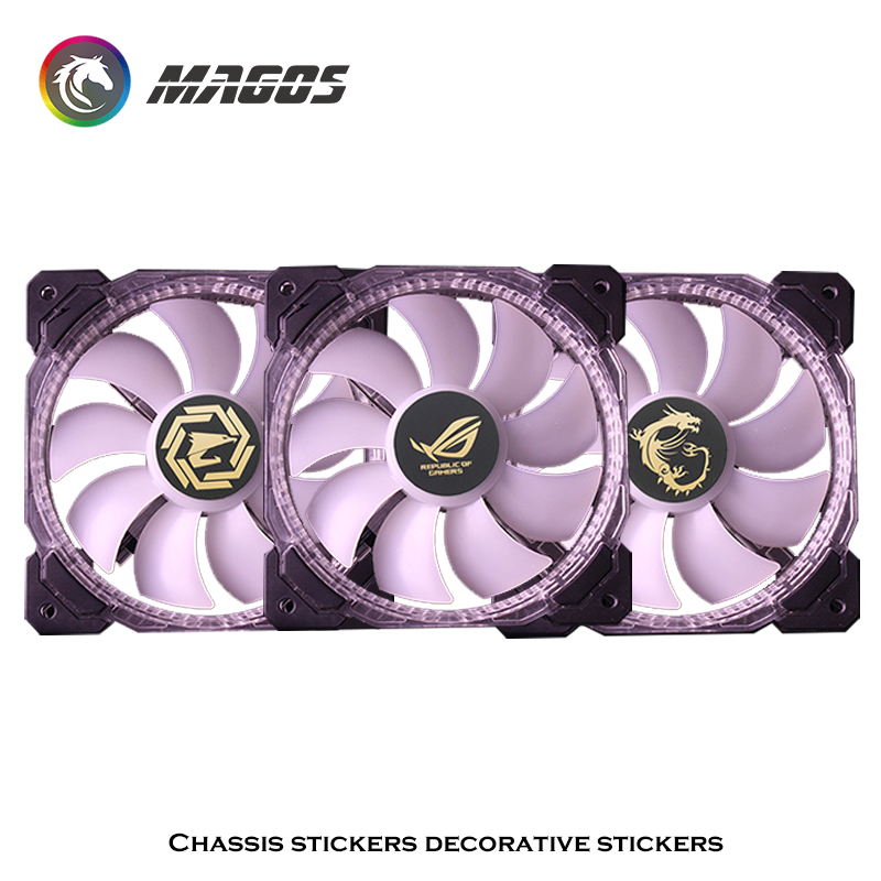 3 Cái/lốc ROG MSI AORUS 12CM Q - đánh giá và giá Pc Gaming Aesthetic
