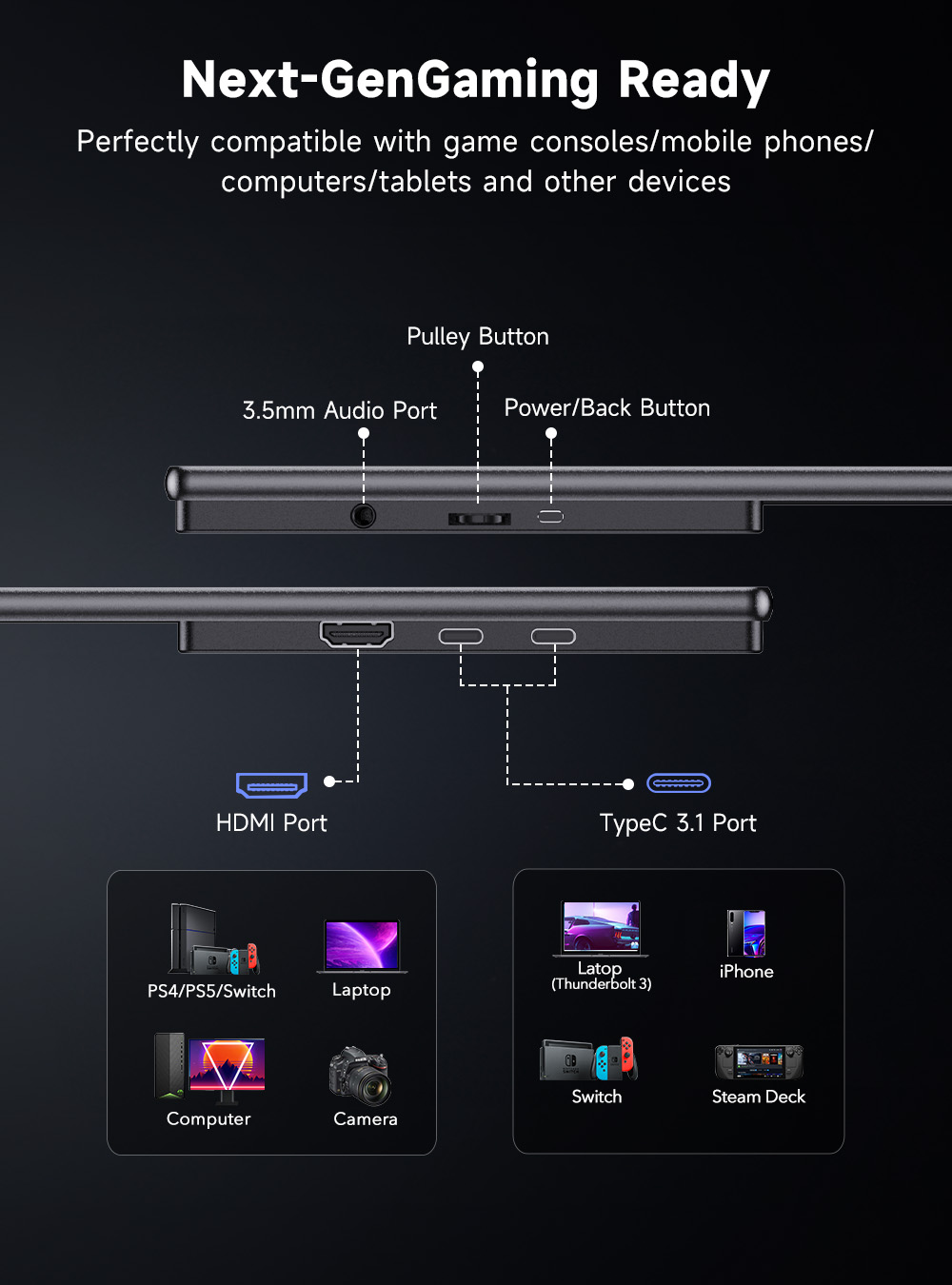 UPERFECT Portable Monitor 23.8 - đánh giá và giá Pc Gaming Y Monitor