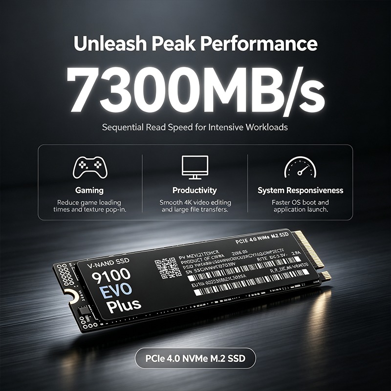 New 9100 EVO Plus M.2 2280 NVM - đánh giá và giá Pc Gaming News