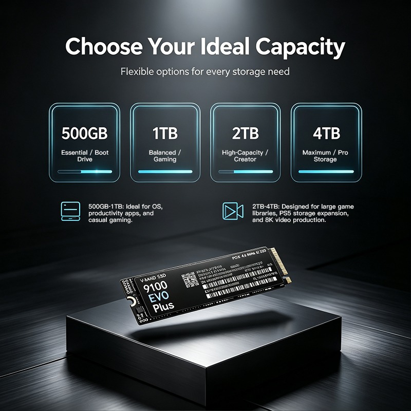 New 9100 EVO Plus M.2 2280 NVM - đánh giá và giá Pc Gaming News