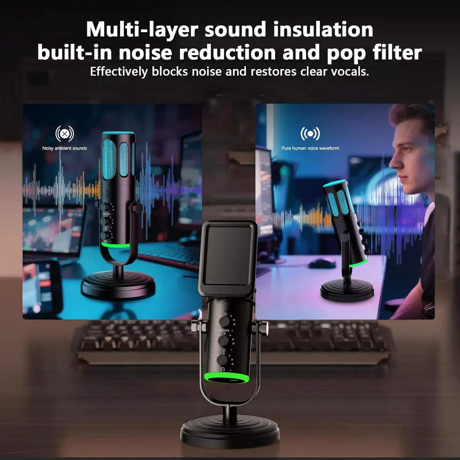 PUPGSIS USB PC Microphone, Gam - đánh giá và giá Pc Gaming Youtubers