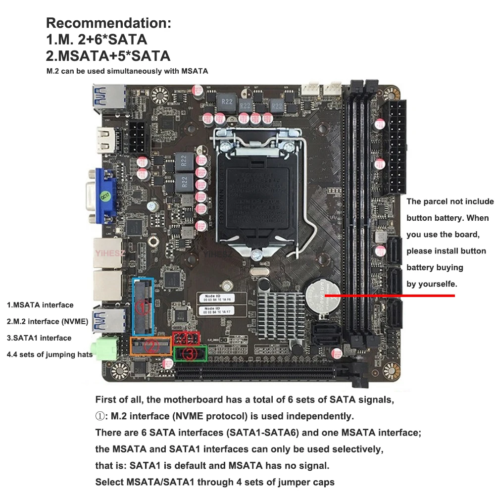 B365 Mini-ITX Motherboard LGA  - đánh giá và giá Pc Gaming I5