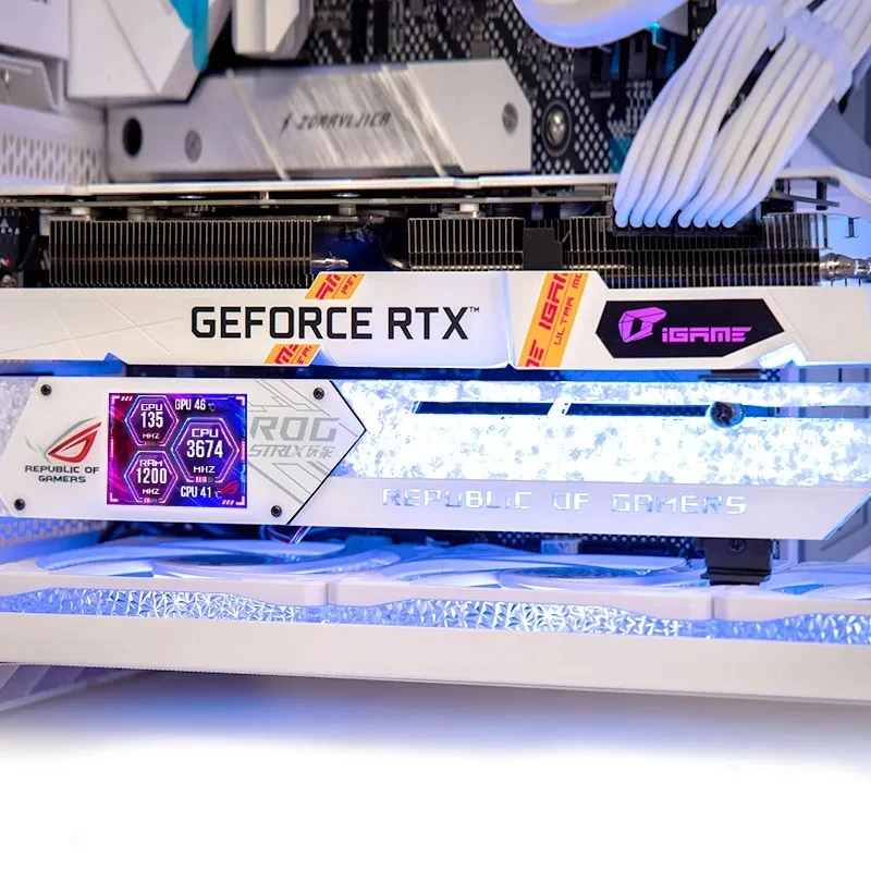 Tùy Chỉnh ARGB GPU Giá Đỡ Với  - đánh giá và giá Pc Gaming Aesthetic