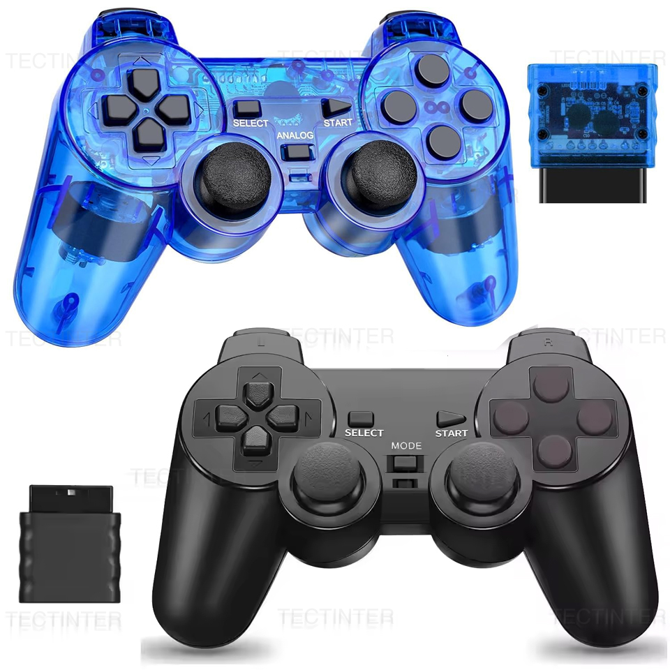 Wireless Gamepad for Sony PS2/ - đánh giá và giá Pc Gaming Emulator