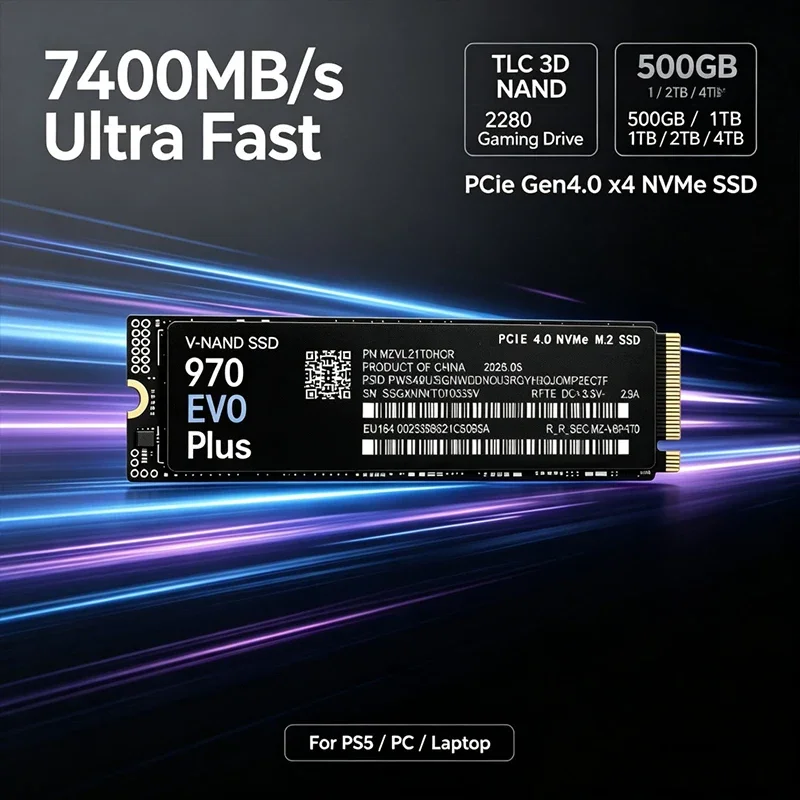 New 970 EVO Plus M.2 NVMe SSD  - đánh giá và giá Pc Gaming News
