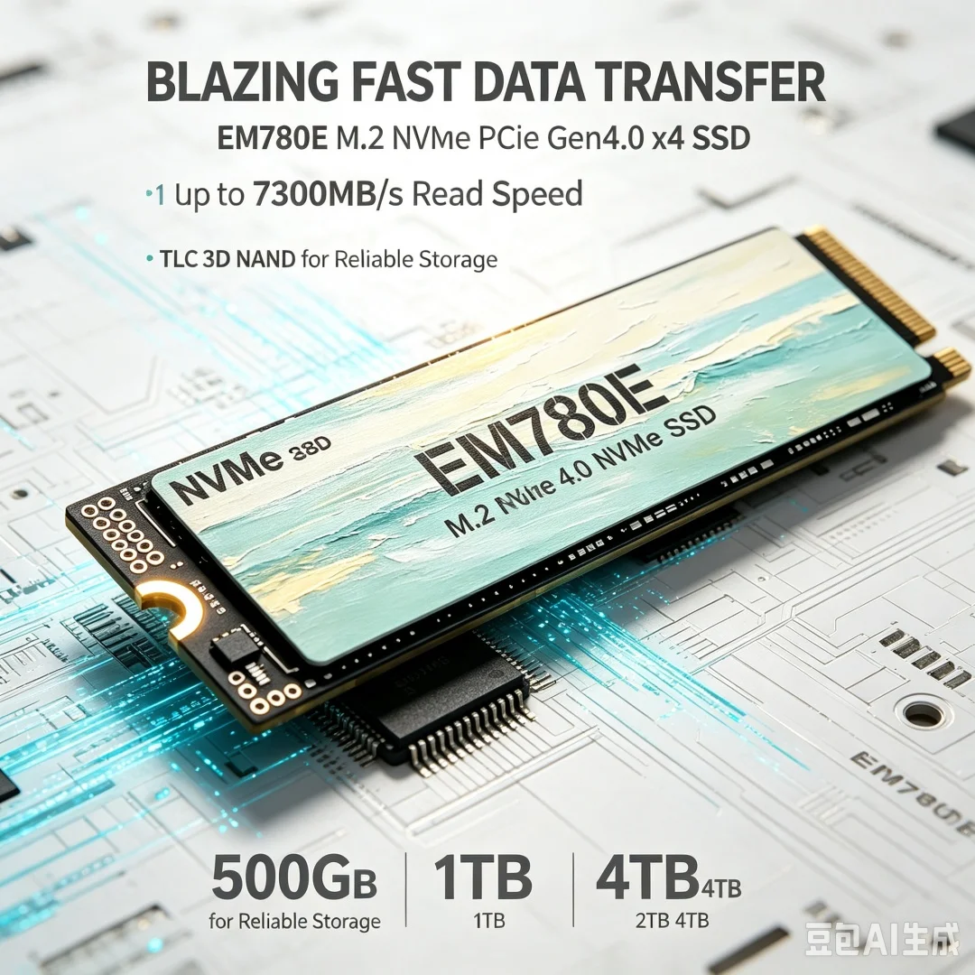 New EM780E M.2 NVMe SSD PCIe G - đánh giá và giá Pc Gaming News