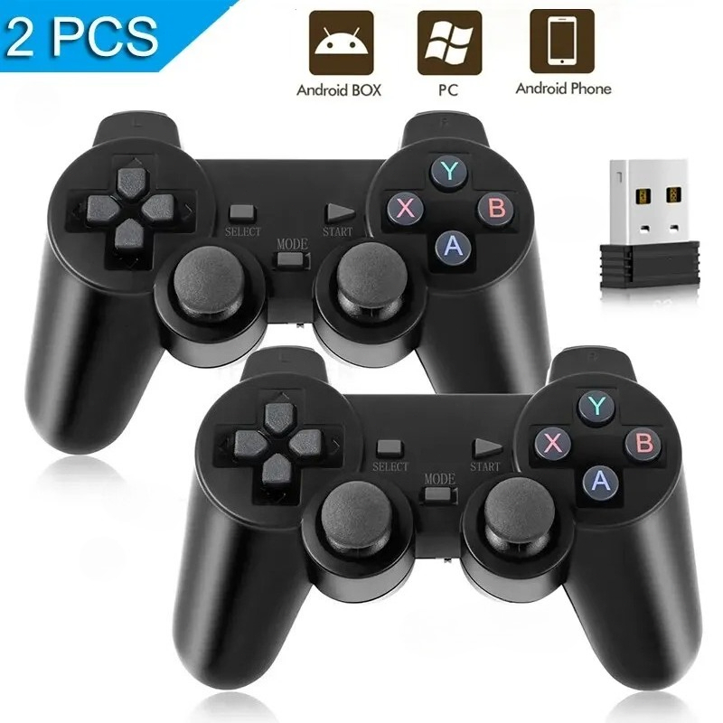 2.4G USB Wireless Gamepad Joys - đánh giá và giá Pc Gaming Emulator