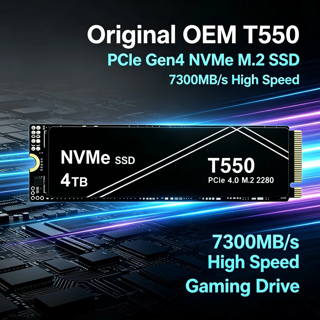 2026 NEW T550 500GB 1TB 2TB 4T - đánh giá và giá Pc Gaming News